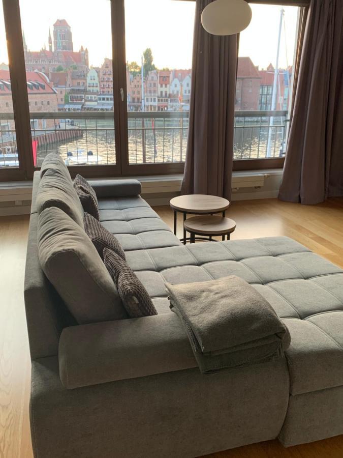 Apartamenty Centrum Nad Motlawa Z Widokiem Na Patio Z Balkonem Gdansk Exterior photo